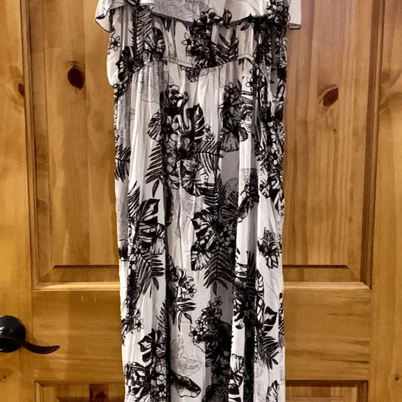 COPY - Sleeveless SILK Maxi Dress NWT sz XL  (2) TWO more IN STOCK - Picture 3 of 9
